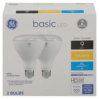 GE Light Bulbs, LED, Soft White, 8 Watts, 2 Pack - 2 Each