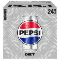 Pepsi Cola, Diet, 24 Each