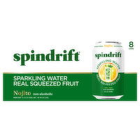 Spindrift Unsweetened Non-Alcoholic Nojito Sparkling Water - 8 Each