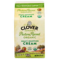 Clover Organic Whipping Cream - 16 Ounce
