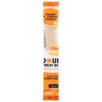 Ultra Chewy 2-In-1 Long-Lasting Bacon & Cheese Flavor Chew for Dogs - 2.8 Ounce