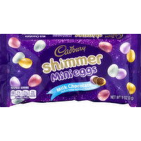 Cadbury Mini Eggs, Milk Chocolate, Shimmer - 9 Ounce