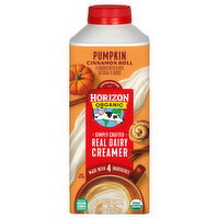 Horizon Organic Pumpkin Cinnamon Roll Coffee Creamer - 24 Fluid ounce