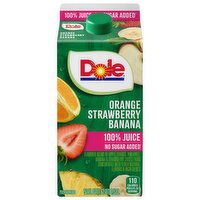 Dole Orange And Strawberry And Banana Juice Blend - 52 Ounce