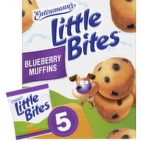 Entenmann's Blueberry Mini Muffins, 5 packs, (4 ct each), 8.25 lbs  Case
