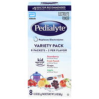 Pedialyte Assorted Electrolyte Powder Variety Pack - 8 Each