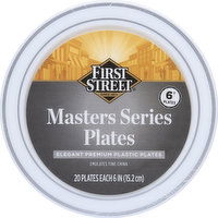 First Street Plates, Master Series - 20 Each