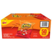 Cheetos Snacks, Cheese Flavored, Crunchy - 50 Each