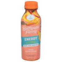 Bolthouse Farms Juice Smoothie, Energy, Peach Carrot Mango, 15.2 Ounce