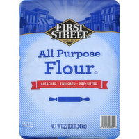 First Street Flour, All Purpose, 25 Pound