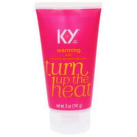 K-Y Personal Lubricant, Warming Jelly - 5 Ounce