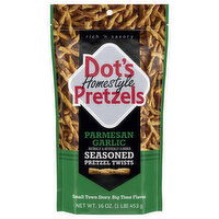 Dot's Homestyle Pretzels Pretzel Twists, Parmesan Garlic - 16 Ounce