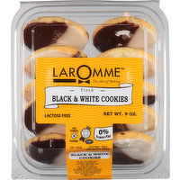 Laromme Cookies, Fresh, Black & White - 9 Ounce