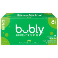 Bubly Lime Sparkling Water - 8 Each