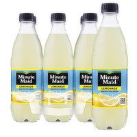 Minute Maid Lemonade Made W/ Real Lemons, 16.9 fl oz, 6 Ct, 6 Each