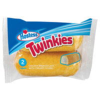 Hostess Sponge Cakes, with Creamy Filling, Golden - 2 Each