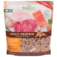 Freshpet Select Dog Food, Multi-Protein, Chicken, Beef, Egg & Salmon Recipe - 48 Ounce