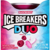 Ice Breakers Mints, Sugar Free, Fruit + Cool, Raspberry - 8 Each