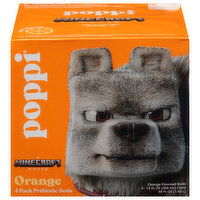 Poppi Prebiotic Soda, Orange