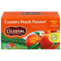 Celestial Seasonings Caffeine Free Country Peach Passion Herbal Tea - 20 Each