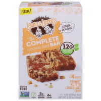 Lenny & Larry's Bars, Gluten Free, Peanut Butter Chocolate Chip - 4 Each