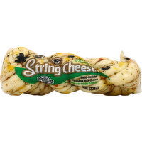 Karoun String Cheese, Hand-Braided, with Olive Oil, Garlic & Herbs, Part Skim Milk - 8 Ounce