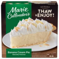 Marie Callender's Pie, Banana Cream, 34.9 Ounce