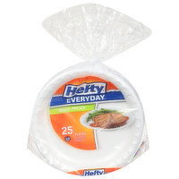 Hefty Plates, Soak Proof, 10.25 Inches, 25 Each