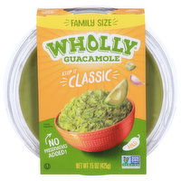 Wholly Guacamole Guacamole, Classic, Mild, Family Size, 15 Ounce