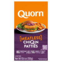 Quorn Chiqin Patties, Meatless - 4 Each