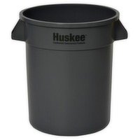 Huskee Gray Trash Can 20 gallon, 1 Each