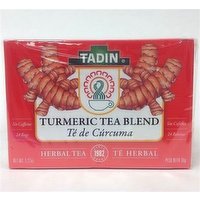 Tadin Tea Bag Tumeric Blend Nat - 24 Each