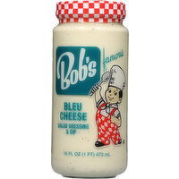 Bob's Salad Dressing & Dip, Bleu Cheese, 16 Fluid ounce