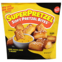 SuperPretzel Pretzel Bites, Jalapeno Cheddar, Soft - 21 Ounce