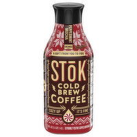 Stok Coffee, Cold Brew, Peppermint Mocha, Creamed - 48 Fluid ounce