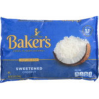 Baker's Coconut, Sweetened, Angel Flake, Value Size, 14 Ounce