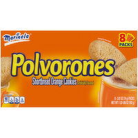 Marinela Shelf-Stable Orange Shortbread Cookies, 8 count, 20.88 oz - 8 Each