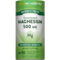 Nature's Truth Capsules 500 mg Magnesium - 90 Each