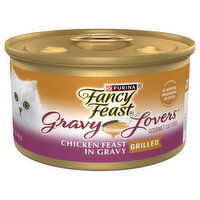 Fancy Feast Cat Food, Gourmet, Chicken Feast in Gravy, 3 Ounce