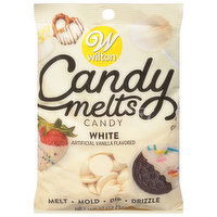 Wilton Candy, Candy Melts, White - 12 Ounce