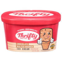 Thrifty Ice Cream, Chocolate Malted Krunch - 1.5 Quart