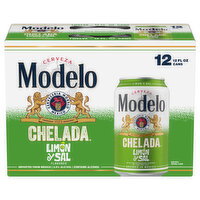 Modelo Chelada Limon Y Sal Flavored Beer