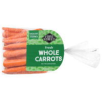 First Street Carrots, Whole, 5 Pound