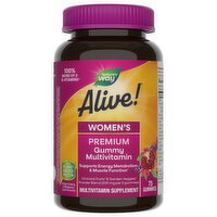 Nature's Way Women's Gummies Premium Grape, Cherry & Blueberry-Acai Flavored 200 mg per 3 Gummies Multivitamin - 75 Each