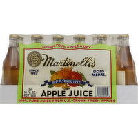 Martinellis Apple Juice, Sparkling, 240 Ounce