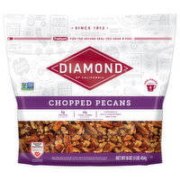 Diamond Chopped Pecans - 16 Ounce