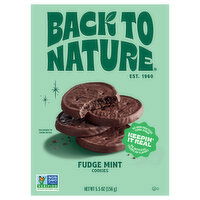 Back to Nature Fudge Mint Cookies - 5.5 Ounce