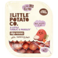 The Little Potato Co. Potatoes, with Seasoning Pack, Garlic & Parsley, Fresh - 1 Pound