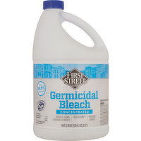 First Street Bleach, Germicidal, Concentrated - 3.78 Quart