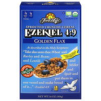 Food for Life Sprouted Crunchy Golden Flax Cereal - 16 Ounce